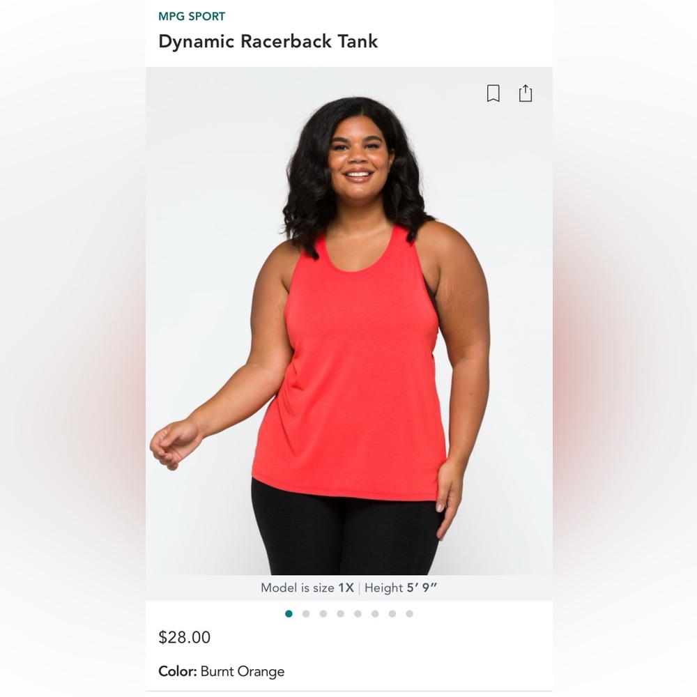Racerback tank